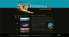 Desktop Screenshot of penisola.it